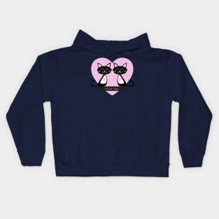 I love cats Kids Hoodie